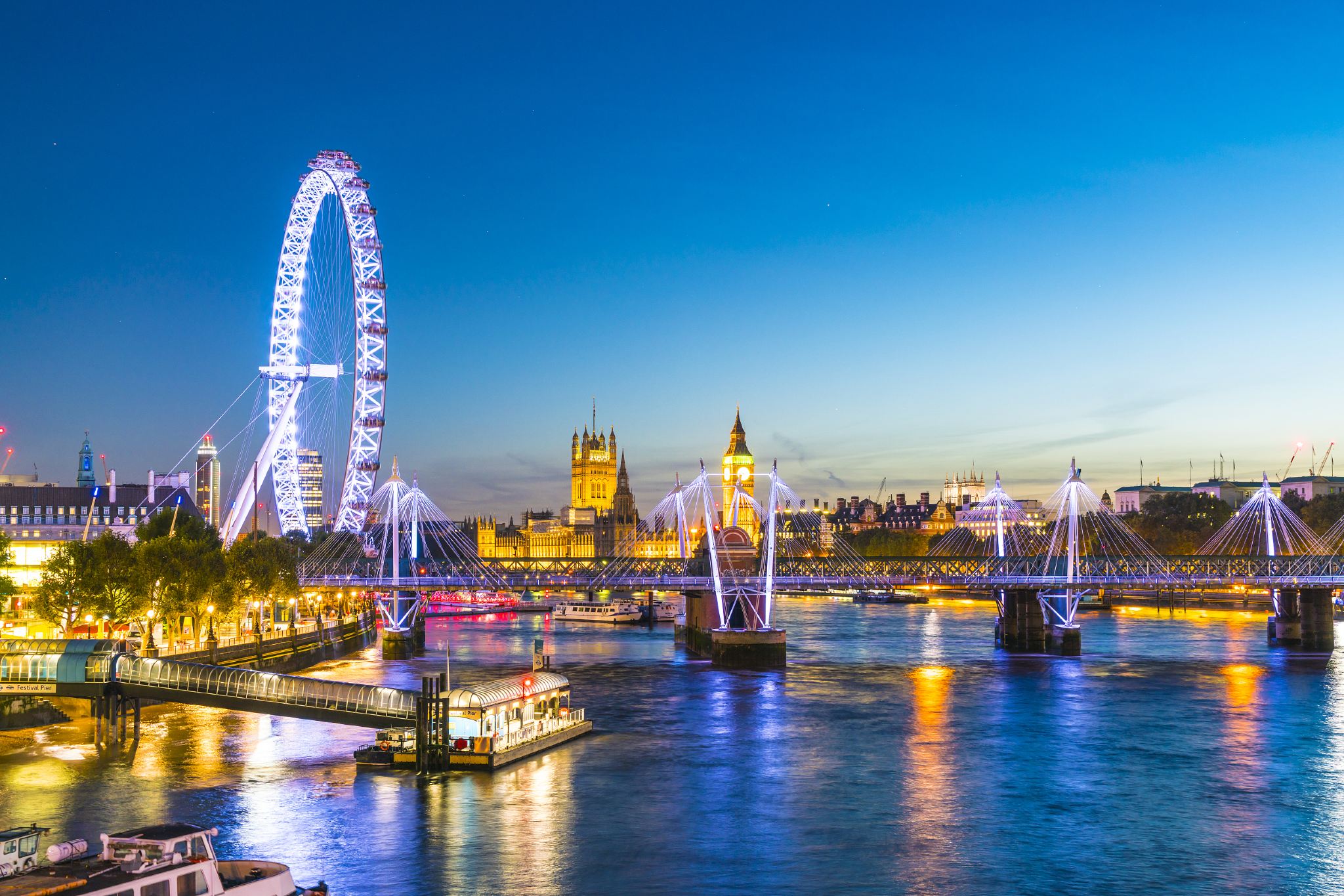 倫敦+大本鐘+大英博物館+白金漢宮+倫敦眼【包車/上門接送】