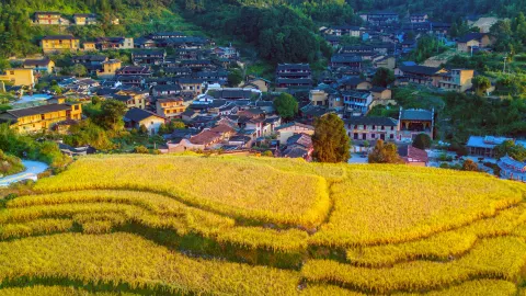 Guifeng Ancient Village Scenic Area attraction in Sanming