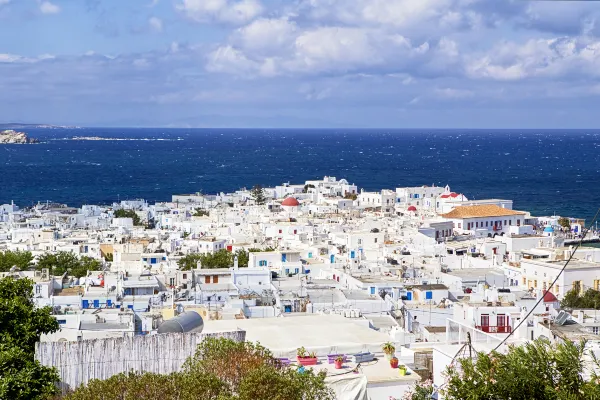 Flights from Syros Island to Athens