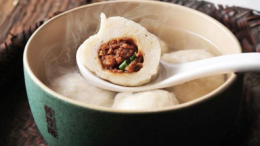 舊巷南·福州名小吃·手作青鰻魚丸·芋泥（三坊七巷店）