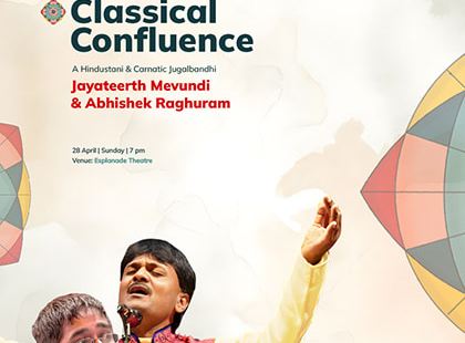 SIFAS Festival of Arts 2024: Classical Confluence – A Hindustani and Carnatic Jugalbandhi | Concert | Esplanade