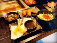 仿如置身日本用餐的燒肉火鍋放題