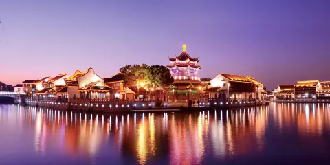 蘇州拙政園+周莊純玩1日遊【 遊蘇州園林 品江南水鄉周莊】