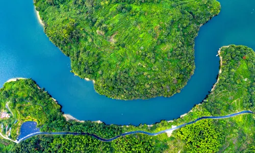 Scenic Area of Yueliangwan