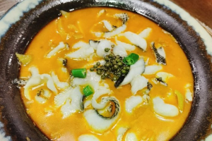 打醬油泡菜魚片
