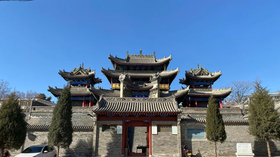 God Building, Town God's Temple, Chengcheng Town