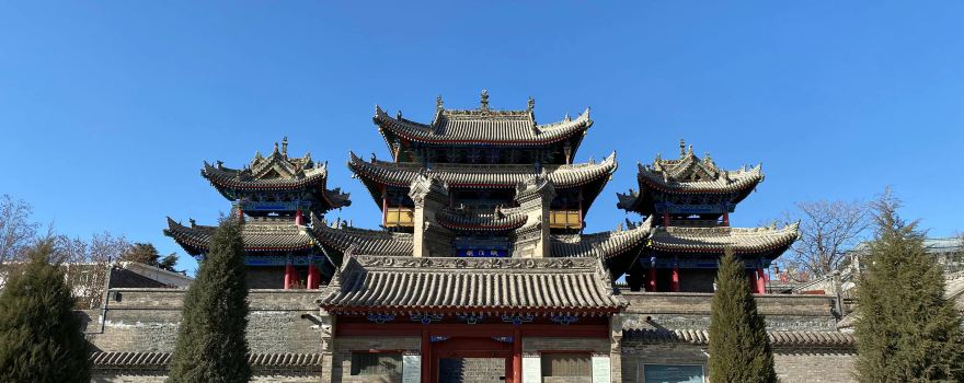 God Building, Town God's Temple, Chengcheng Town