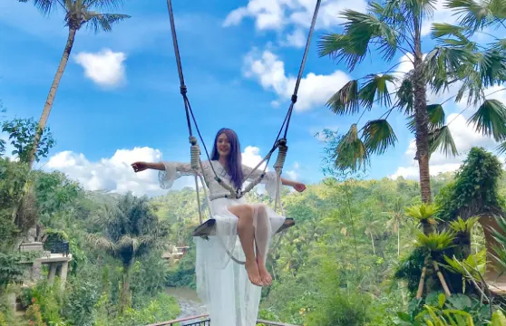 峇裏島Desa Swing 鞦韆套餐B(門票+無限次秋千+叢林河流拍照點+迎賓飲品)大小同價