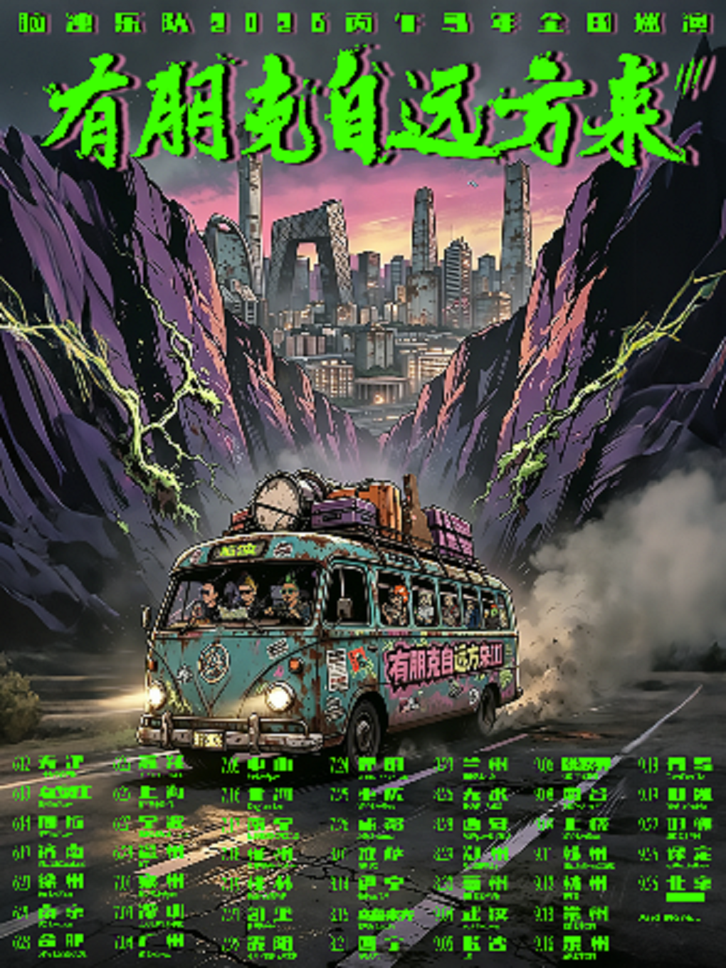 Chongqing | 脑浊乐队 Tour | MAO Livehouse(观音桥龙湖新壹街店)