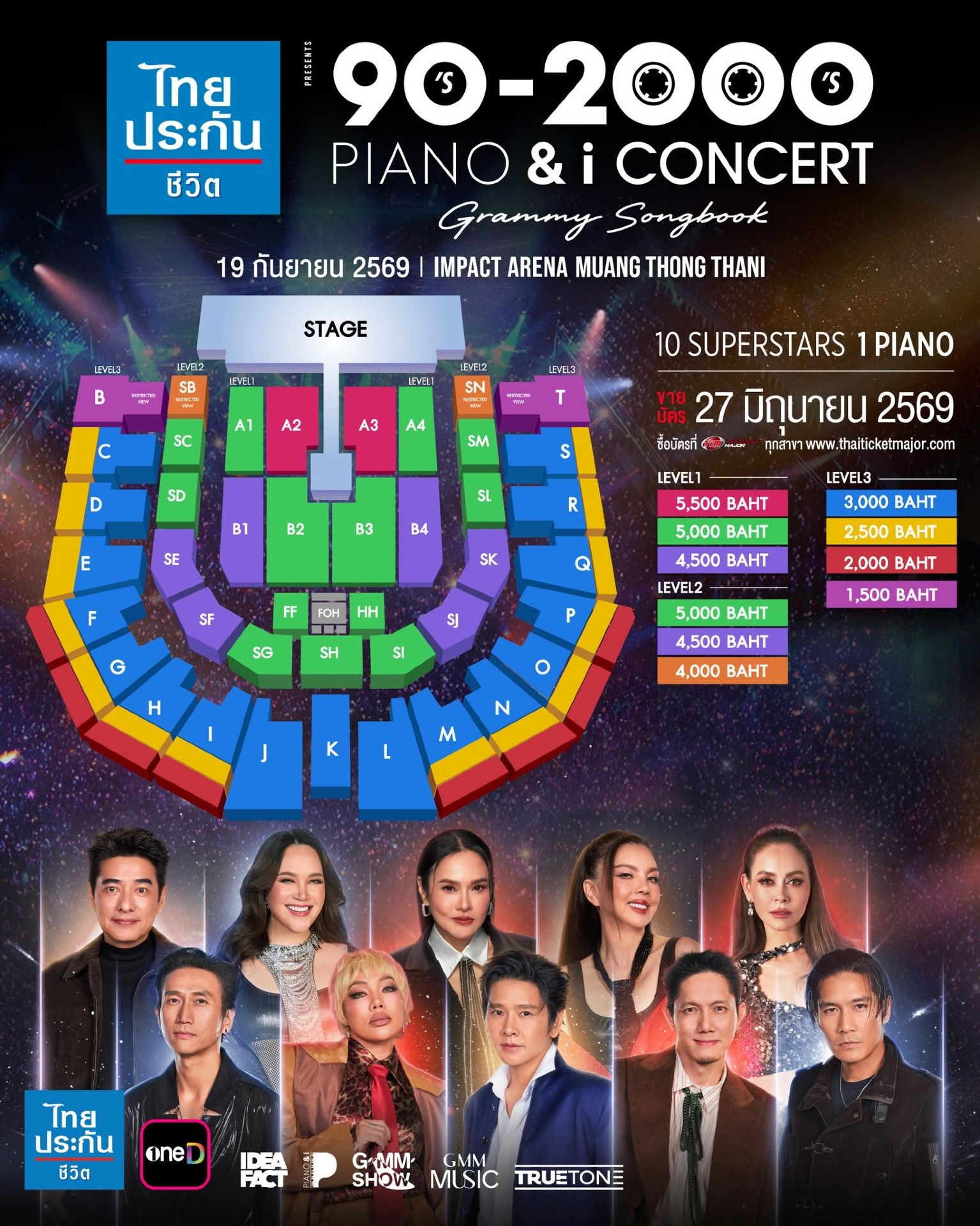 Pak Kret | 90’s-2000’s PIANO & i CONCERT : Grammy Songbook | IMPACT Arena