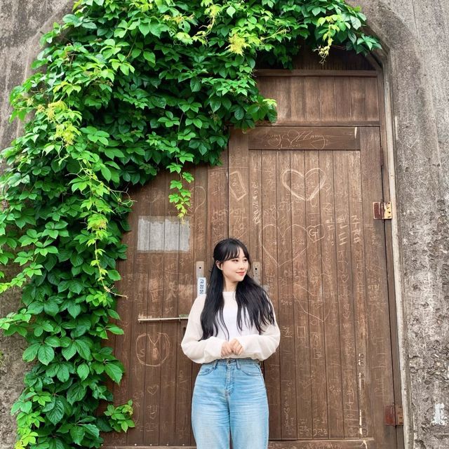 [동화 속에 있는 듯한 화본 급수탑]