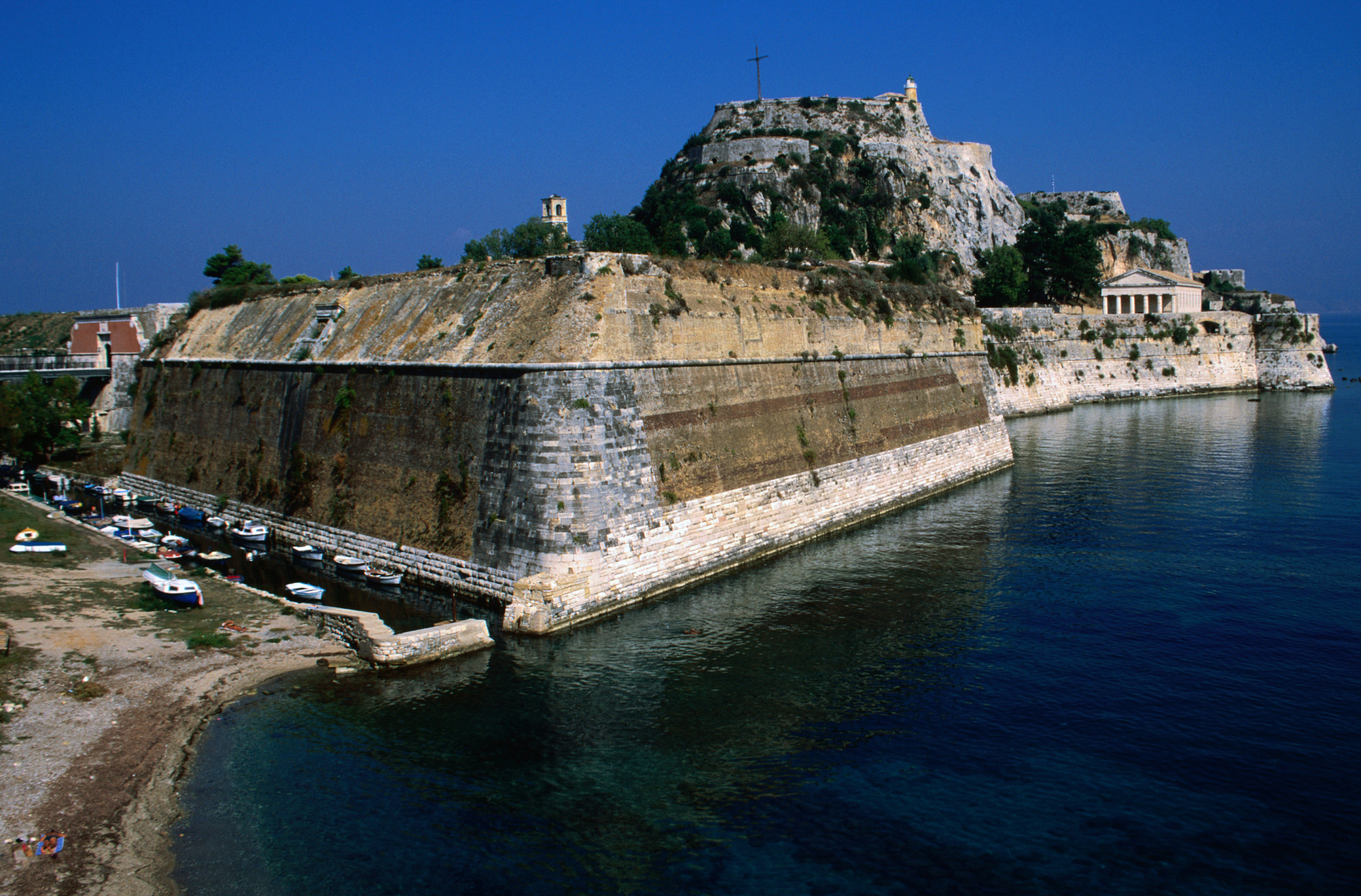 Old Fortress in Corfu, Greece