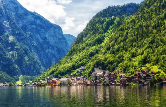 德國慕尼黑-哈爾施塔特湖+哈爾施塔特觀景點+基姆湖一日遊