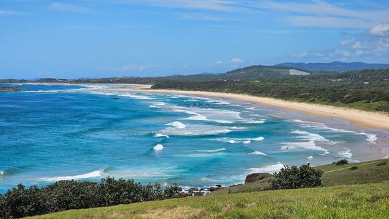 Woolgoolga Beach and Headland