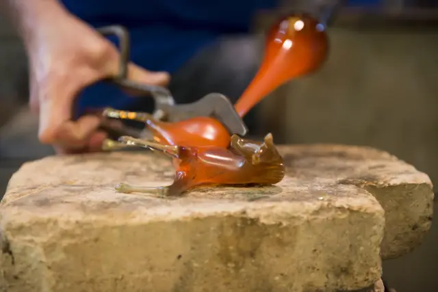 Glass making in Venice