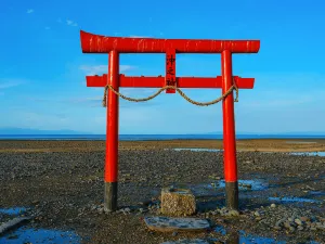 Floating Torii Gate of Ōuo Shrine