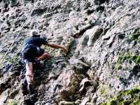 Hiking and rock climbing in Vang Vieng 