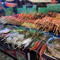 Bbq, grilled fish, scallops and all! 