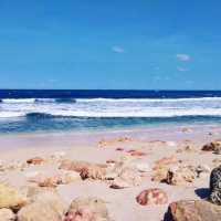 Enjoying Kalimirah Beach