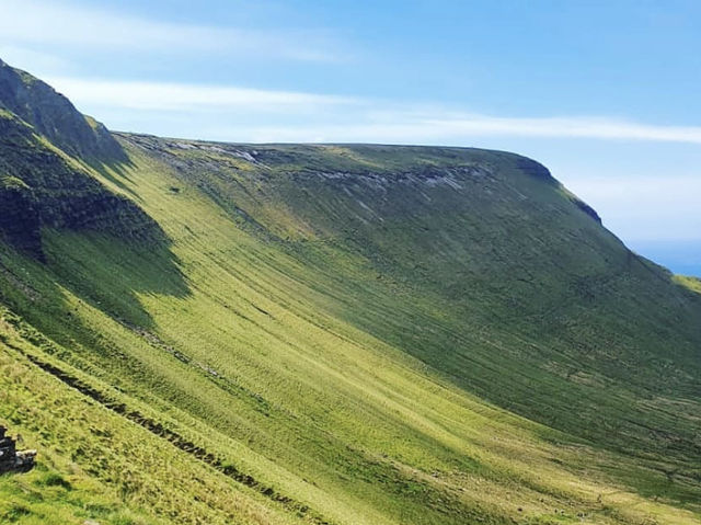 A unique shape mountain!