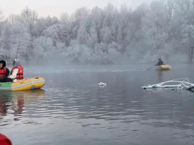 Rafting in Changbai Mountain
