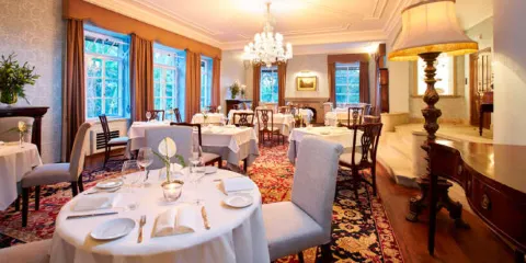 The Dining Room restaurant at Quinta da Casa Branca