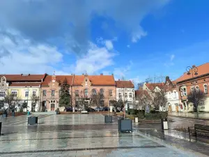 Myślenice market square