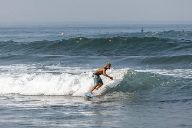 Surfing in Bali