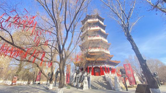 Tenglong Pavilion, Mei River New District