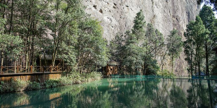 The Jingming Valley Scenic Area of Yandang Mountains