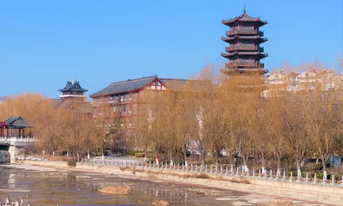 Ancient Town Tourist Area of Qingzhou China
