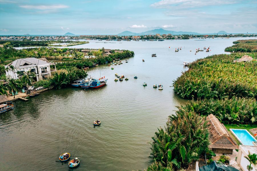 Hạnh Coconut 會安水椰林遊船