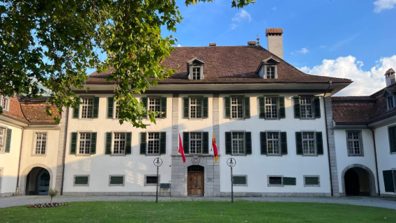 Monastery and Interlaken Castle