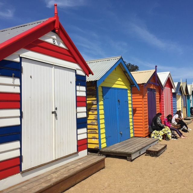 Brighton Bathing Boxes 一排排七彩小屋