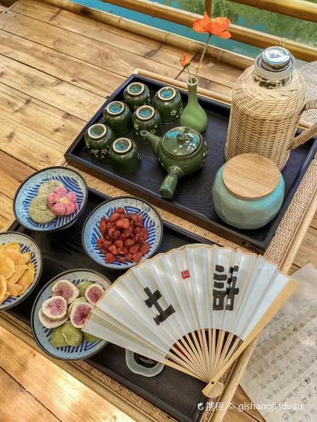 保定狼牙山土语民宿·竹筏下午茶