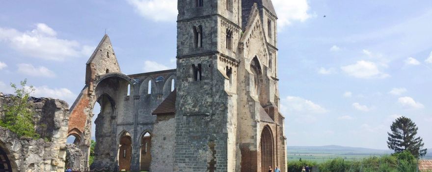 Zsámbék Premontre monastery church ruin