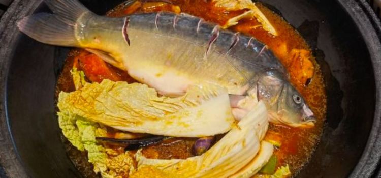 香水鱼铁锅炖