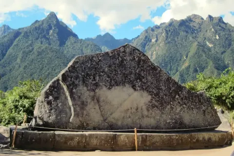 Sacred Rock at Machu Picchu