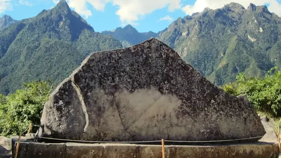 Sacred Rock at Machu Picchu