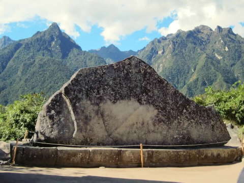 Sacred Rock at Machu Picchu