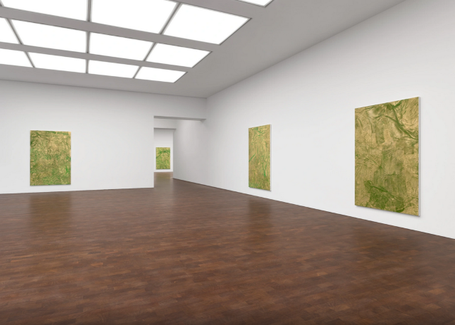 Rudolf Stingel: Vineyard Paintings | Gagosian