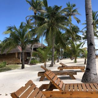 Sand bar in front of the beach! 