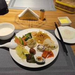 珲春民族花园国际酒店·二楼自助早餐厅 여행 사진