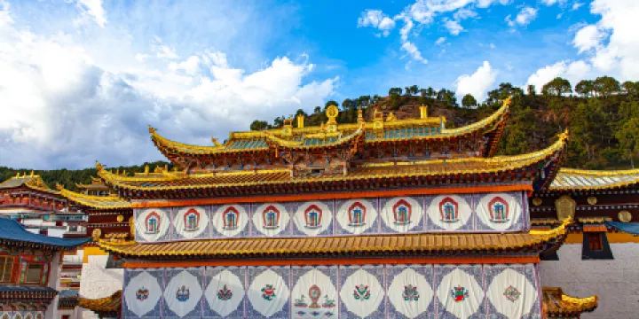 達倉郎木寺院-大經堂