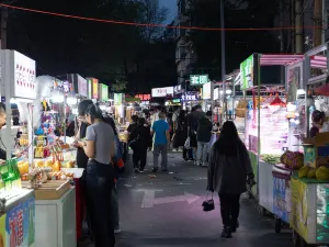 Color TV Tower Night Market