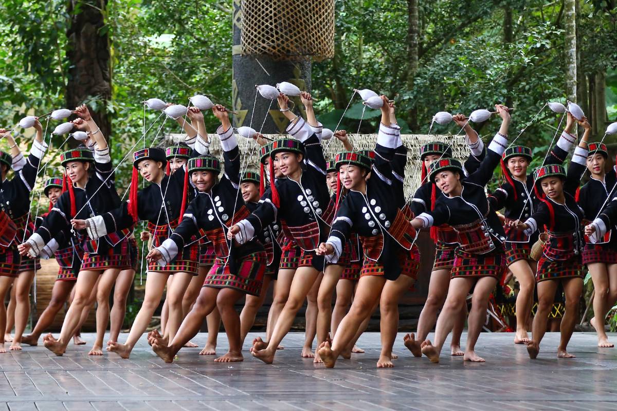 7. Experience Traditional Lifestyles at Li and Miao Cultural Village