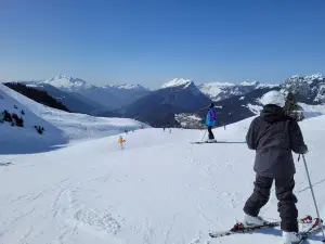 The gondola cable car Le Rosay and Joyère