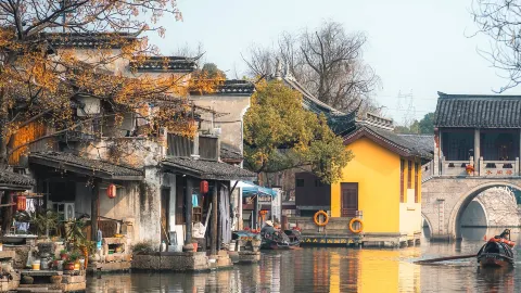 Anchang Ancient Town attraction in Shaoxing
