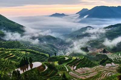 Jiuqu Yunhuan Tour Area, YunHe Rice Terraces Scenic Area