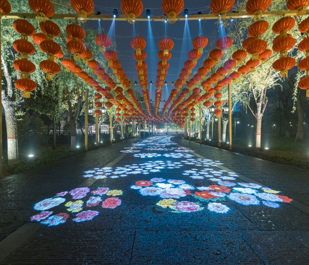 Peony Square/Wanda Plaza Area